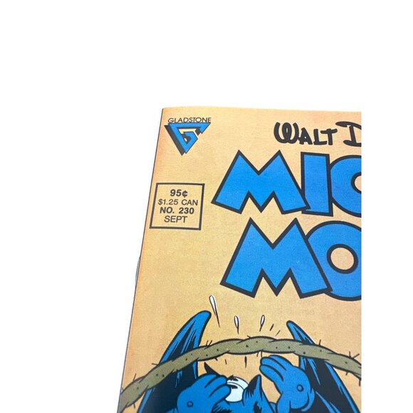 Gladstone Comic Book Mickey Mouse #230 September 1987 Bagged Boarded - Picture 2 of 5
